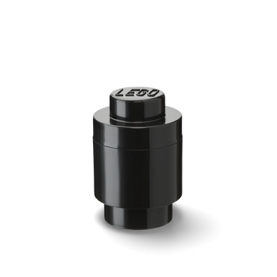 40300633 LEGO Storage Brick 1 Round Black