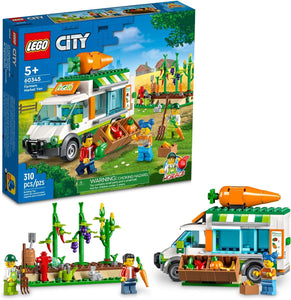 60345 LEGO City: Farmers Market Van (Retired) (Certified Complete)