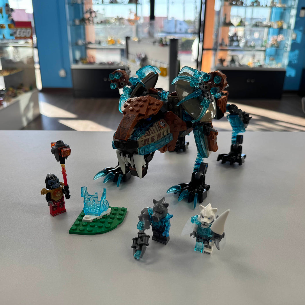 70143 Sir Fangar's Saber Tooth Walker (Retired) (Previously Owned)