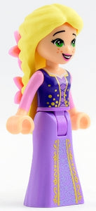 DP059 Rapunzel - Mini Doll, Bright Pink Flowers