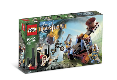 7091 Knights' Catapult Defense (Retired) (Certified Complete)