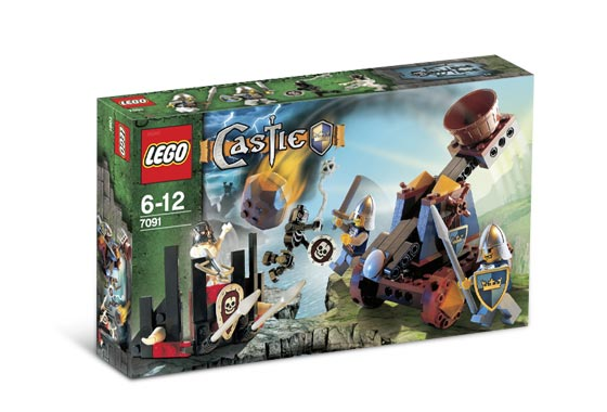 7091 Knights' Catapult Defense (Retired) (Certified Complete)