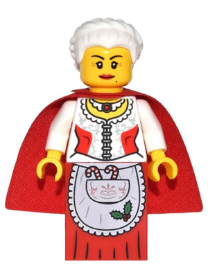 HOL048 Mrs. Claus - Red Skirt and Cape