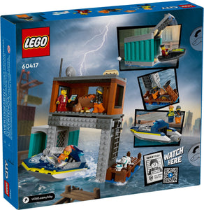 60417 LEGO City: Police Speedboat and Crooks' Hideout (Retired) (New Sealed)