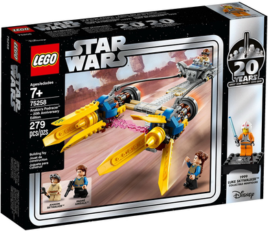 75258 Anakin's Podracer – 20th Anniversary Edition (Retired) (Certified Complete)