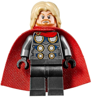 SH623 Thor - Spongy Cape, Pearl Dark Gray Legs