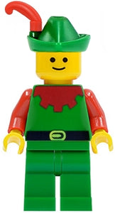 CAS137 Forestman - Red, Green Hat, Red Feather
