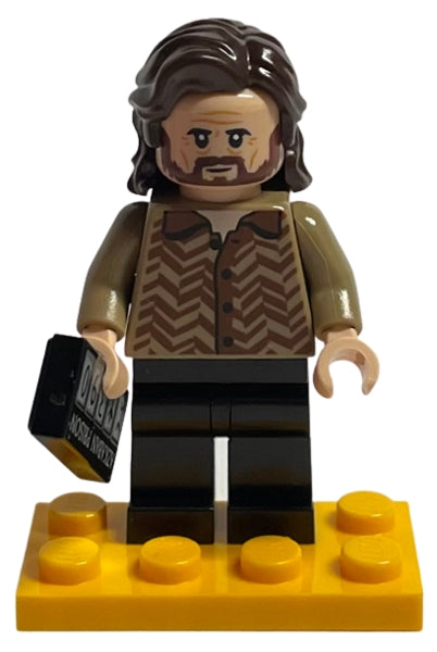 HP371 Sirius Black - Dark Brown Hair, Dark Tan Sweater
