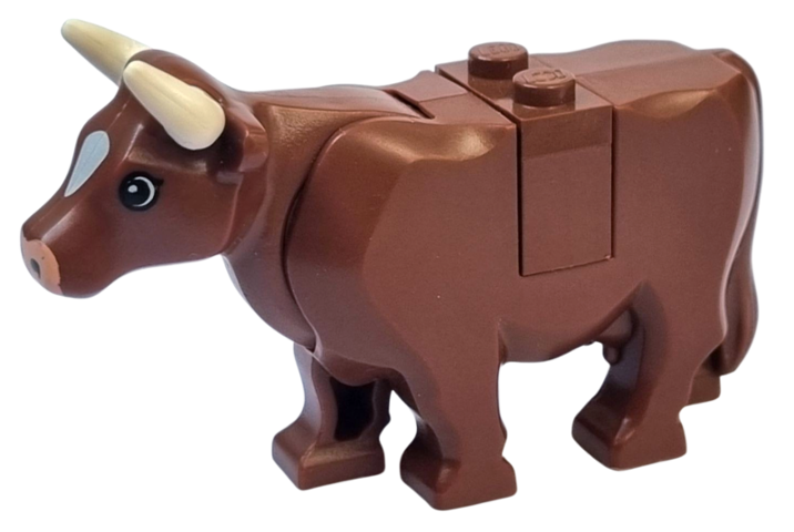 64452pb01c01 Cow with Light Nougat Muzzle and White Spot on Head