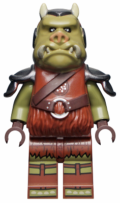 SW1196 Gamorrean Guard (Reddish Brown Printed Legs)