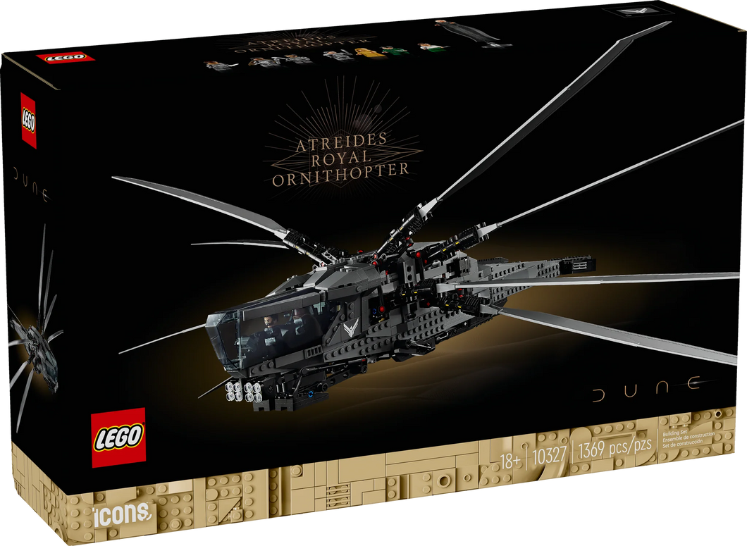 10327 Dune Atreides Royal Ornithopter (Certified Complete)