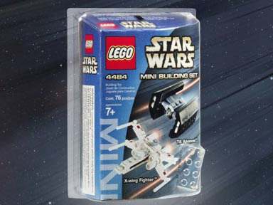 4484 X-wing Fighter TIE Advanced Mini (Retired) (Certified