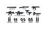 Big Kid Brix Modern Weapons 2 (BLACK) Pack