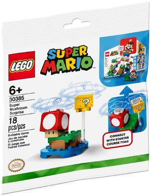 30385 Super Mushroom Surprise - Expansion Set polybag (Retired) (New Sealed)