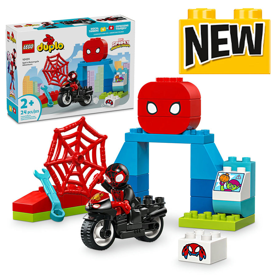 10424 LEGO Duplo Spin's Motorcycle Adventure