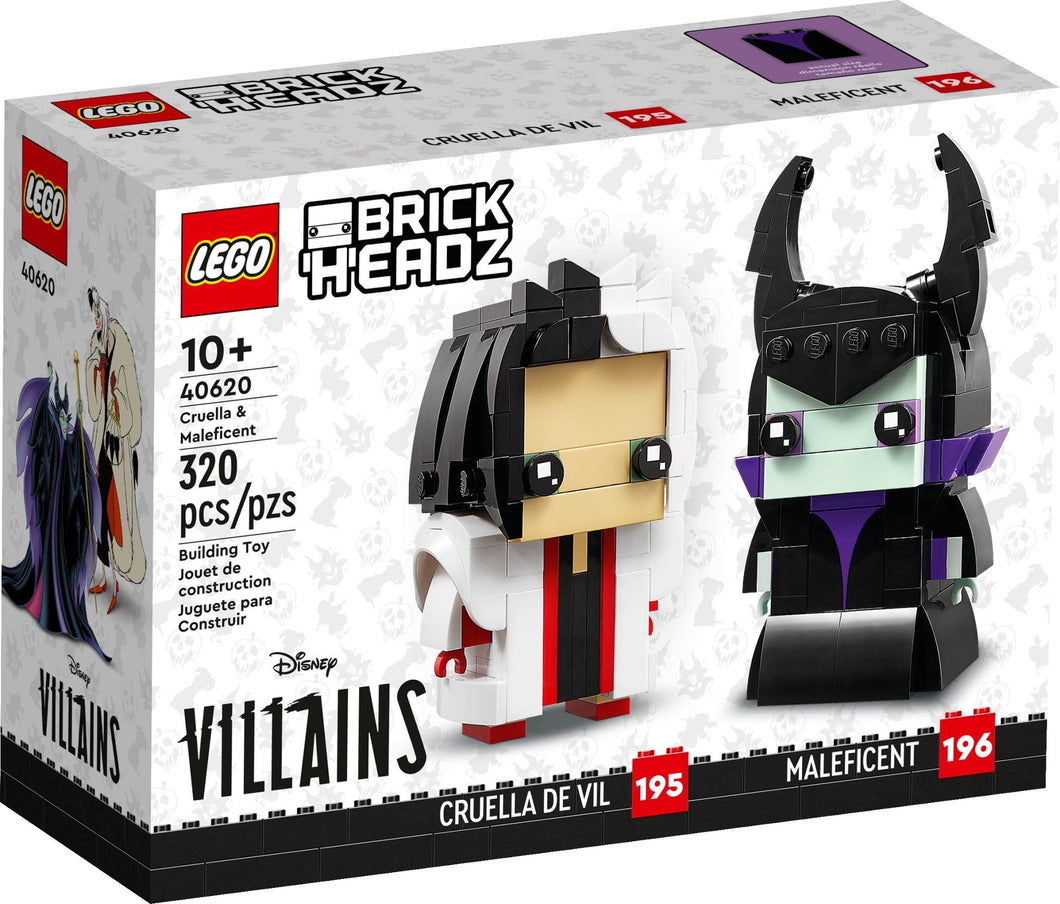 40620 Cruella & Maleficent (Retired) (New Sealed)