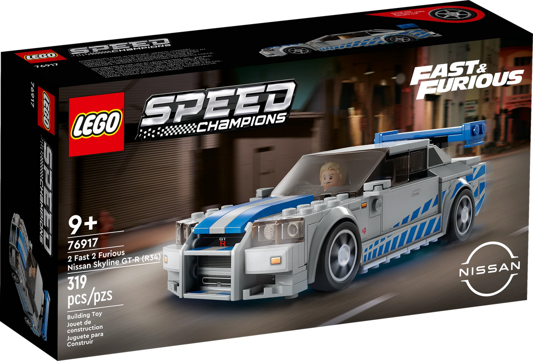 76917 2 Fast 2 Furious Nissan Skyline GT-R (R34) (Certified Complete)