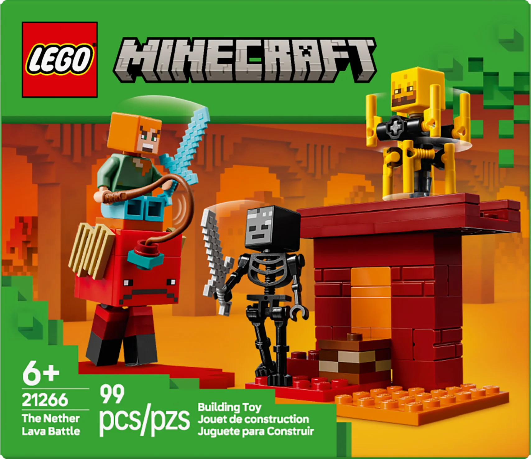 21266 The Nether Lava Battle – Bricks and Minifigs Ontario