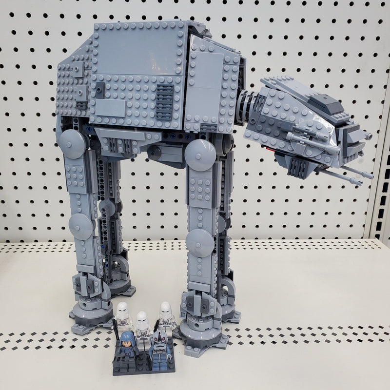 Star Wars At At authentic 75054 Incomplete