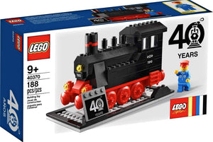 40370 Steam Engine 40 Years (Retired) (Certified Complete)