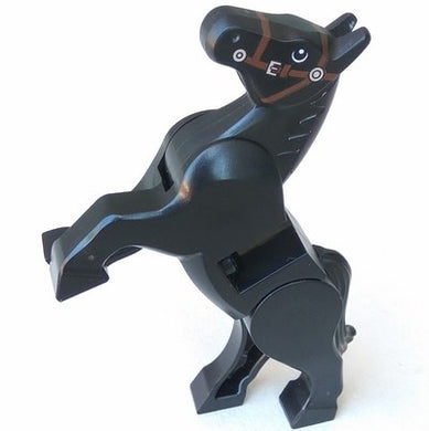 10352c01pb03 Horse, Movable Legs with Black and White Eyes