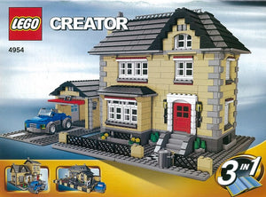 4954 LEGO Creator: Model Town House (Retired) (Certified Complete)