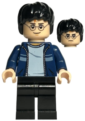 HP087 Harry Potter - Dark Blue Open Jacket with Stripe