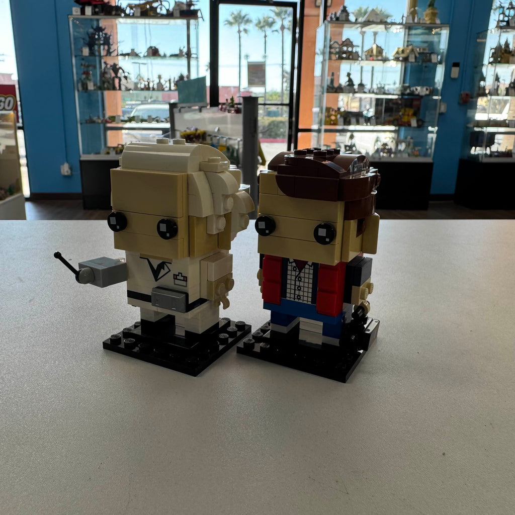 41611 Marty McFly Doc Brown (Retired) (Previously Owned