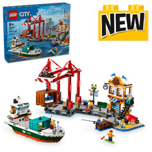 60422 LEGO City: Seaside Harbor with Cargo Ship