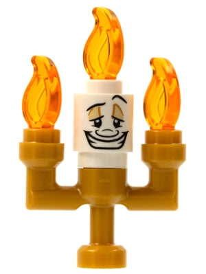 DP121 Lumière {Lumiere} - Small Solid Candelabra