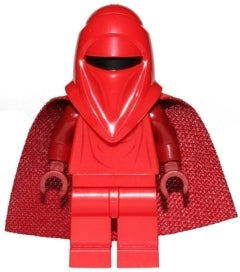 SW0521b Royal Guard with Dark Red Arms and Hands (Spongy Cape)