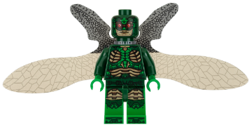 SH0439 Parademon - Dark Green, Extended Wings