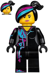 TLM115 Lucy Wyldstyle with Magenta Lined Hoodie