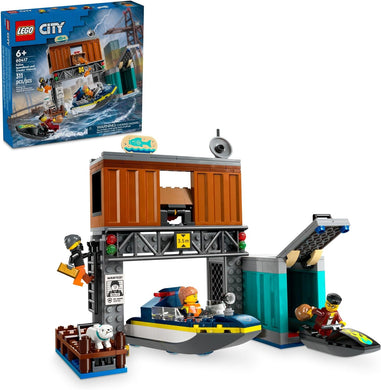 60417 LEGO City: Police Speedboat and Crooks' Hideout (Retired) (New Sealed)