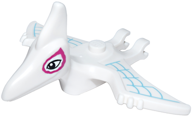 6937pb01 Dinosaur Pteranodon with 1 Stud with Black Eyes