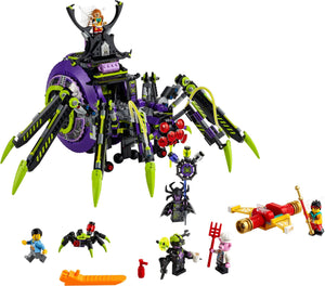 80022 Monkie Kid Spider Queen’s Arachnoid Base (Retired) (Certified Complete)