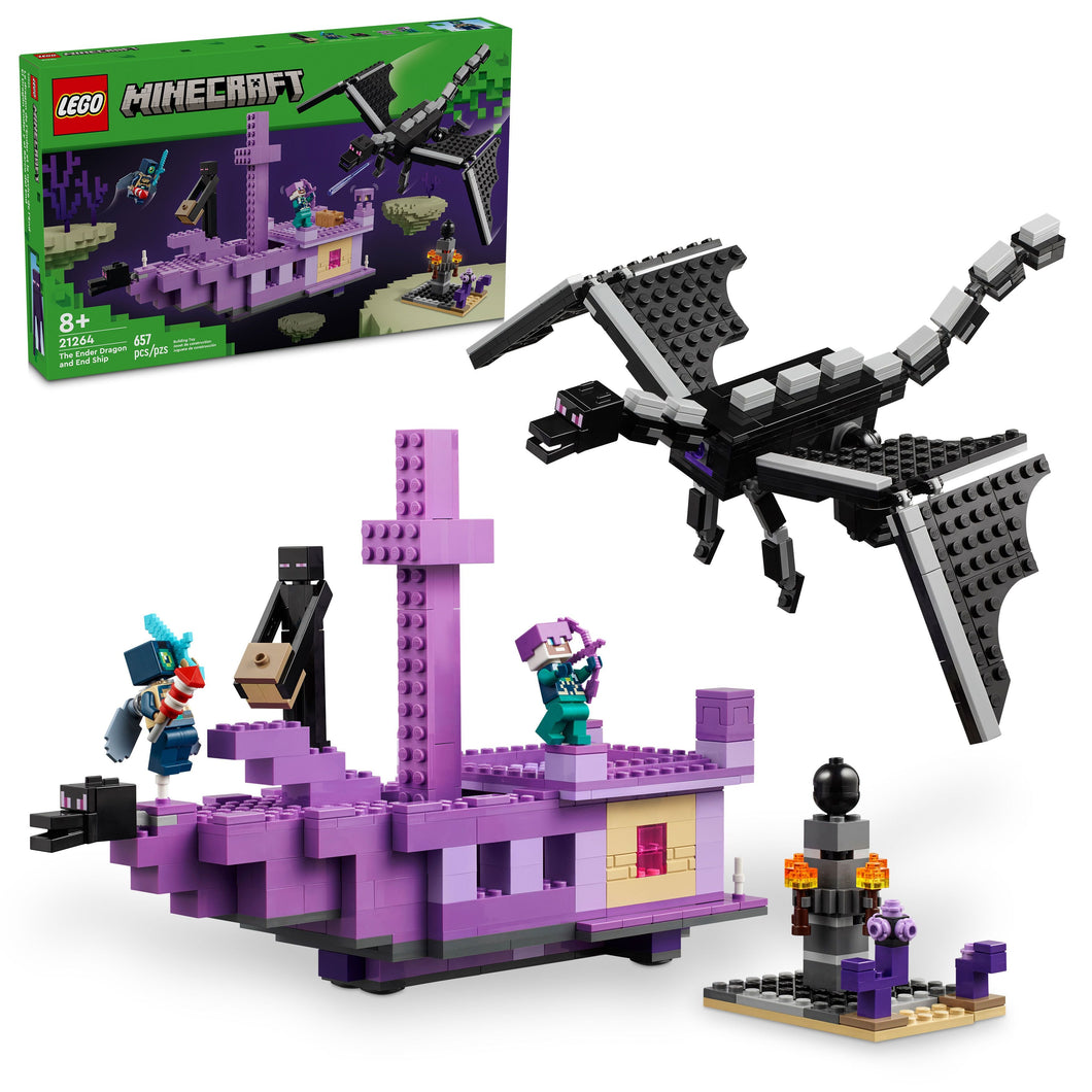 21264 LEGO Minecraft: The Ender Dragon and End Ship