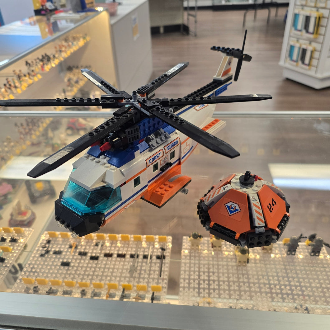 7738 Coast Guard Helicopter & Life Raft (Retired) (Previously Owned)