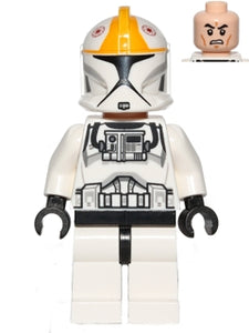 SW0491 Clone Trooper Pilot (Phase 1) - Bright Light Orange Markings