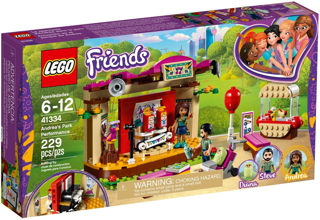 41334 LEGO Friends: Andrea's Park Performance (Retired) (New Sealed)