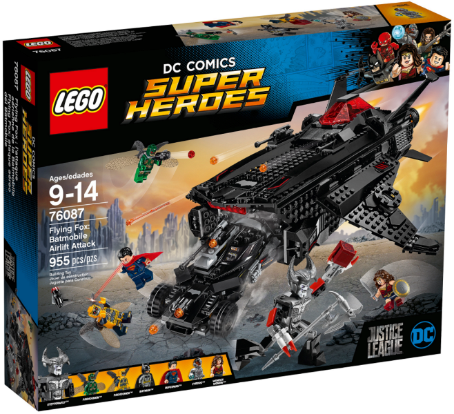 76087 Flying Fox: Batmobile Airlift Attack (Retired) (Sealed)
