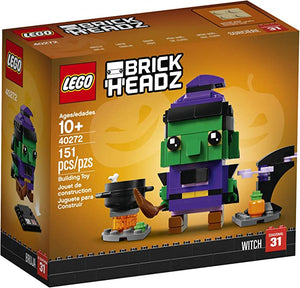 40272 BrickHeadz Halloween Witch (Retired) (New Sealed)