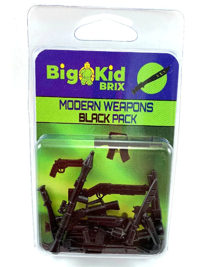 Big Kid Brix Modern Weapons Gray Pack