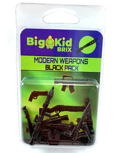 Big Kid Brix Modern Weapons Black Pack