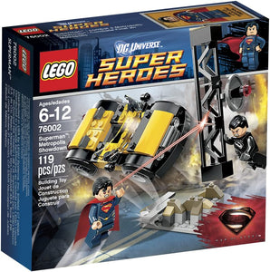 76002 Superman Metropolis Showdown (Retired) (Certified Complete)