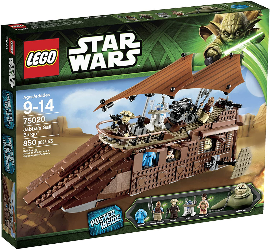 75020 Jabba's Sail Barge (Retired) (New Sealed)
