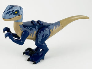 Raptor13 Dinosaur Raptor with Sand Blue Markings