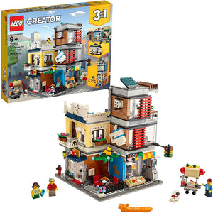 31097 Creator 3 in 1 Townhouse Pet Shop & Café (Retired) (New Sealed)