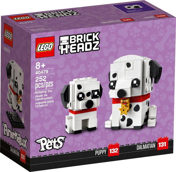 40479 Dalmatian and Puppy Brickheadz