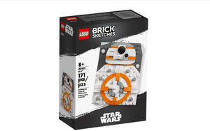 40431 Brick Sketches Star Wars BB-8 (Retired) (New Sealed)